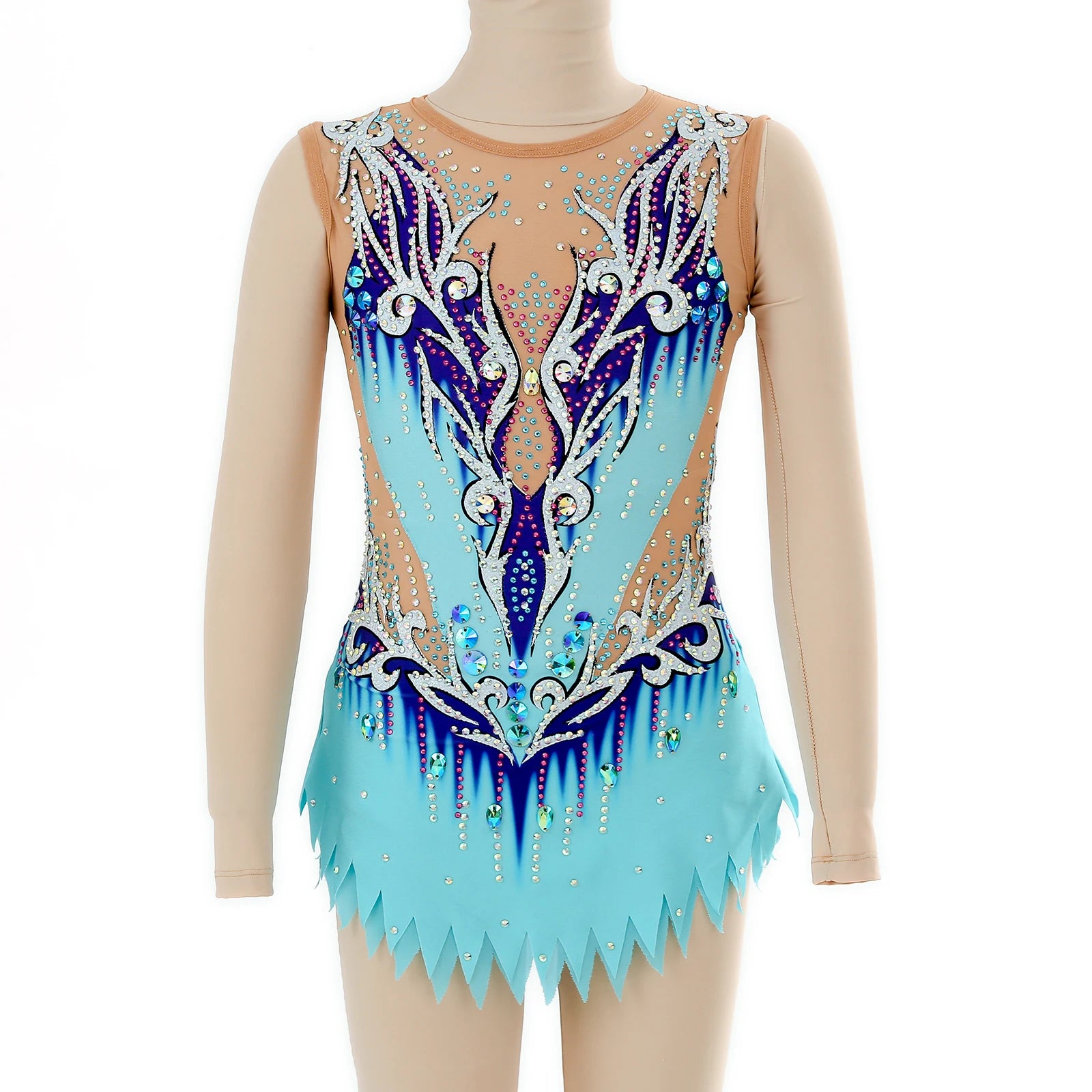 YIZHIJIAN Artistic Gymnastics Uniform Fitness Competition Skills Art Examination Training Professional Performance Customization
