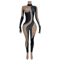 Crystal Bodysuit Gloves Las Vegas Show Rompers Drag Queen Stage Performance Stripper Gogo Dancer Costumes Lady Diamond Jumpsuits