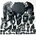China Supplier Made Turning Black  Anodized Aluminum Parts Cnc Machining Black  Anodized Aluminum Parts Service
