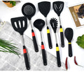 Heat Resistant Silicone Kitchen Tools Set Soup Spoon Brush Ladle Non-Stick Spatula Spoon Cooking Utensil