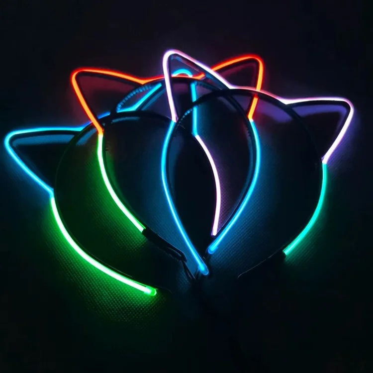 Hot Sale Led EL Wire Light up Headband for Party Festival Decoration
