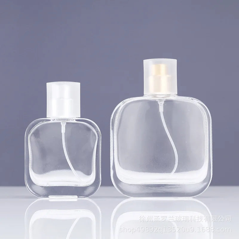 50ml 100ml clear crocodile Grain Reed Diffuser Bottle Glass Spray Perfume Bottles