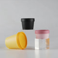 Hair Face Cream  Bottle Pp Plastic Cosmetic Cream Round Straight Jars Face Cream Packaging  Body Scrub Empty  Jar