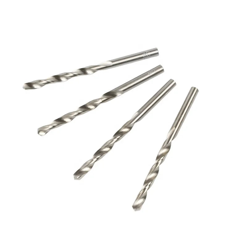 Chinese Factory M2 Round Shank HSS Drill Bit 1-13mm Fully Ground Easy Twist Drill Bits Tool for Metal Stainless Steel Drilling