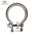Universal 67mm O Band Exhaust Clamp - Stainless Steel 201 Heavy Duty Clamp for Automotive Muffler Pipe Connection