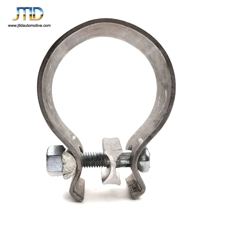 Universal 67mm O Band Exhaust Clamp - Stainless Steel 201 Heavy Duty Clamp for Automotive Muffler Pipe Connection