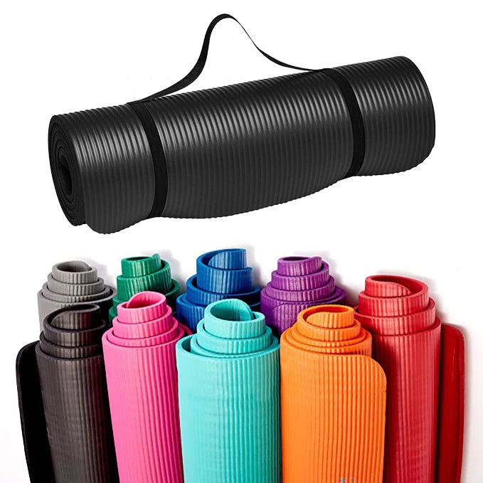 New Hot Selling NBR Yoga Mat 1/2-Inch Extra Thick Exercise Yoga Mat