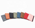 Luxury Family RFID Blocking Leather Card Case Elastic PU Material Passport Wallet Cover Holder