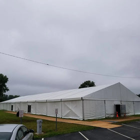 Big Storage Car Warehouse Tent Temporary Work Facilities With Aluminum Structure