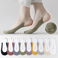 Wholesale Top Quality Woman Summer Cotton Breathable Ice Silk Stretch Invisible TPU Strap Non-slip No Show Silicone Grip Socks