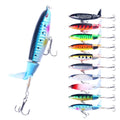 11cm-13g-6# Pencil Fishing Lure 3D Lure Eyes Bait Bass Hard Plastic Body Fishing Lure