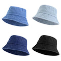Wholesale Custom Logo Unisex RTS Fast Delivery Vintage Hat Washable Cotton Summer Wear Bucket Hat Beach Cap for Women Men