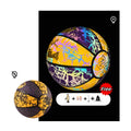 Holographic Glow Custom Reflect Shiny Fluorescent Customized Reflective Basketball Ball