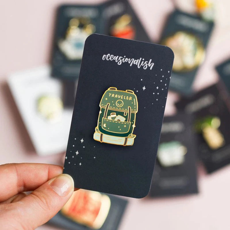 Factory Manufacturer Design Trendy Spinning Style Soccer Enamel Pin Anime Badge Brooch Soft Hard Screen Printed Custom Lapel Pin