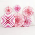 DIY Paper Flower Fan Set Novelty Gifts for Birthday Bachelorette Party & Wedding Background Decorations