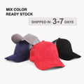Factory Price Winter Outdoor Hip Hop Casual Solid Color Curved Brim Mesh 5-Panel Suede Trucker Caps Blank Plain