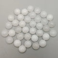 natural gemstone Stones Crystal Round White Stone Cabochon Bracelet Natural 8mm Cabochons Gemstone Crafts