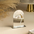 Luxury Centerpieces Decorations 1-25 Silver Mirror Acrylic Table Number Name Standard Holder