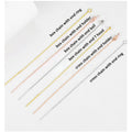 S925 Sterling Silver Thread Earring Accessories Gold-Plated Long Handmade Semi-Finished DIY Jewelry Components
