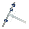 Multifunctional Furniture Carpentry Punch Locator Drill Guide Ruler Woodworking Hole Locator Adjustable Drilling Positioner Tool