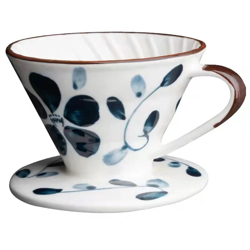 2021 Custom Wholesale Ceramic Pour Over Coffee Drip Filter Cup Coffee Dripper