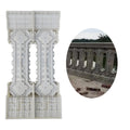2024 New Design Casting in Place Plastic Decorative Concrete Baluster Mold for Sale