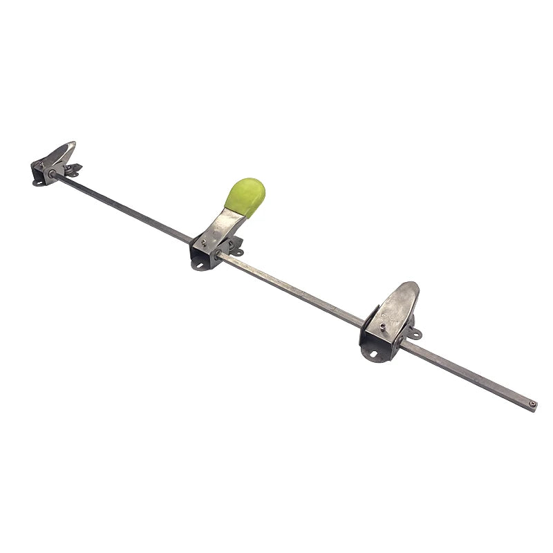 Stainless Steel Industrial Built-in Pusher Cold Room Double Door Lock Release