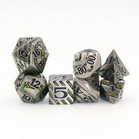 Wholesale 16mm RPG Dice Set Custom Polyhedral Metal DND Games Usage