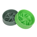 Factory Wholesale Custom Logo Plastic No Spill Dog Food Feeding Bowl Pet Slow Feeder Bowl