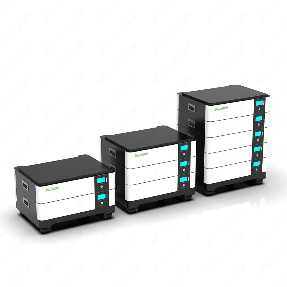 Solar System Home 30Kwh 15Kwh Battery Lithium with Wheels 51.2V 10Kwh 20Kwh 40Kwh Lithium Energy Storage Batteries for Home