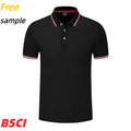 Men's Women's Short-Sleeved for PoloShirts with Lapels Business-Printed Work Clothes Logo Embroidered Cultural Advertising Shirt