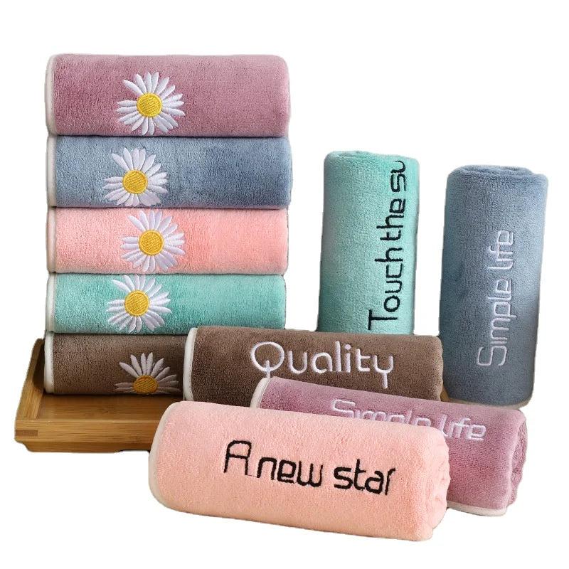 Wholesale Custom Printed Soft Absorbent Luxury Microfiber Bath Sheet Towel Set extra Large for Bathroom with Embroidery logo