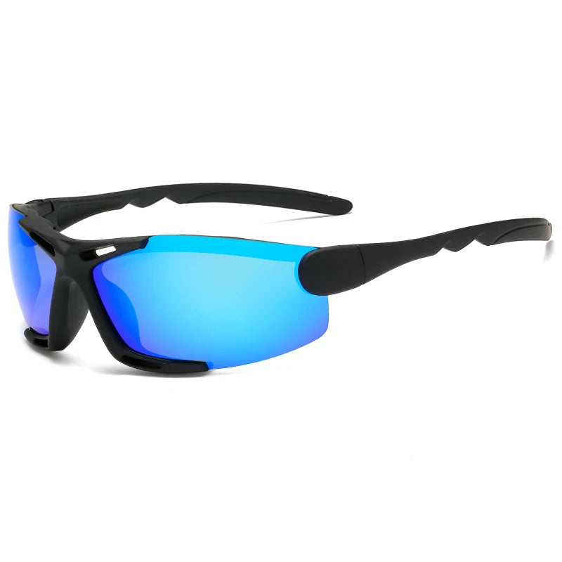 XSY895A Men's Women's Cycling Sport Glasses with Polarized Squared Lens PC Frame