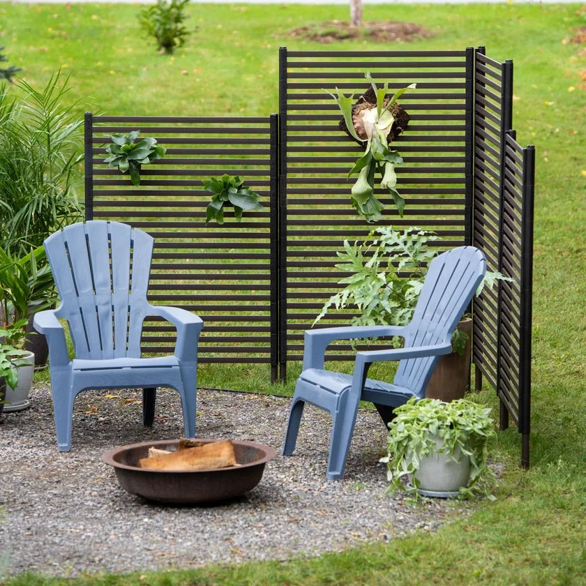 ECO FRIENDLY Outdoor Adjustable Garden Fence Randolph Privacy Screen Easily Assembled Security Boundary
