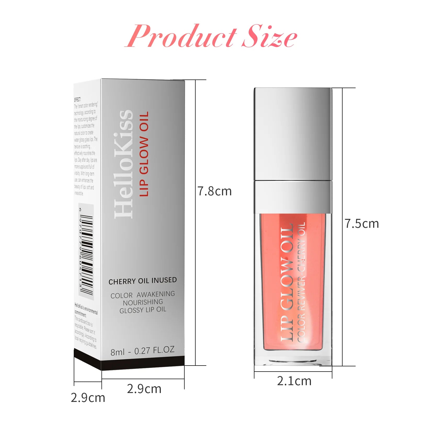 Lip Lacquer Moisturizing Shiny Non-Sticky Long Lasting Provides 6 Colors Lipstick Oil Lip Care