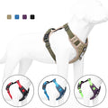 No Pull Reflective Dog Harness Set With Control Handle Adjustable Oxford Mesh Padded Luxury Dog Harness