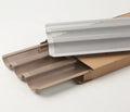 38.5x24.5cm Three Trough French Bread Baking Plate Household French Stick Bread Mold Aluminum Alloy Cake Plate