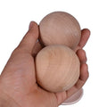 Custom Natural Wood Ball Round Spacer Wood Beads Eco-Friendly Wooden Balls Educational Decorative Beech Balls