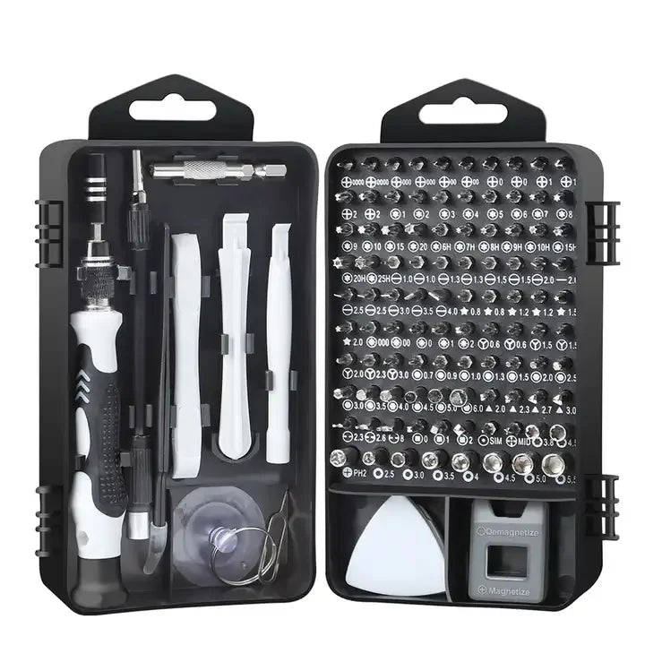 115 in 1 Precision Screwdriver Set Professional Screwdriver Bits Set Magnetic Electronics Repair Tool Set