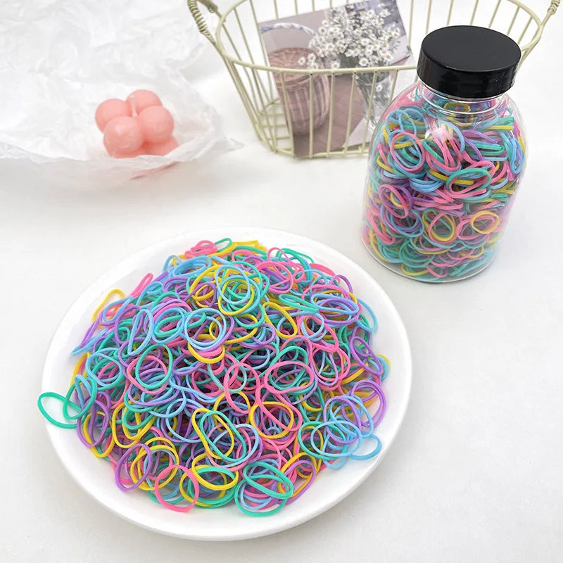 ShanHai Wholesale of 2024 New Children's Hair Accessories Cans Hair Bands Rubber Bands Princess Headbands Wholesale