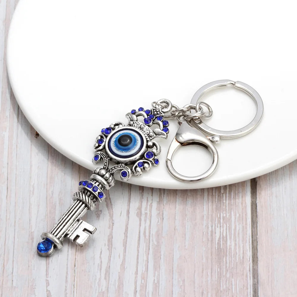 Nazar Turkish Blue Evil Eye Bag/Key Pendant Amulets Ornament Protection Lucky Gift