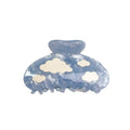 Custom Hair Claw Clip for Women and Girls with Trendy Hair Ties Acetate Cellulose Material Hollow Hairgrips Barrette La France