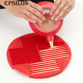 Epsilon Food Grade Silicone Finger Shape Biscuit Molds DIY Chocolate Lollipop Mold Long Strip Cookie Baking Tray