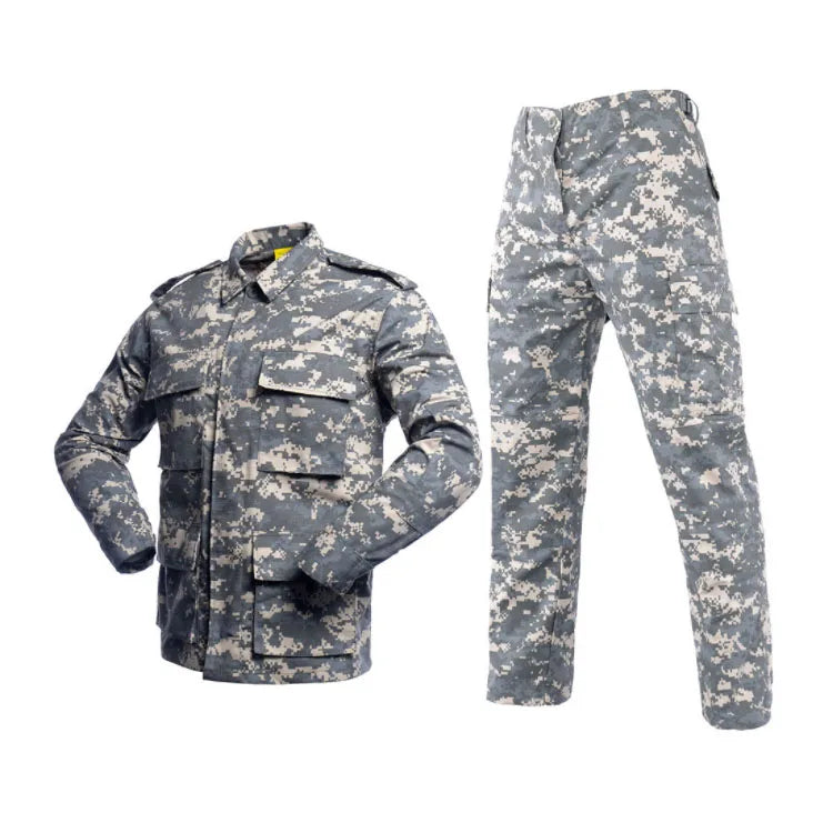 Wholesale Custom ACU Camouflage BDU Uniforms Outdoor Training Clothes
