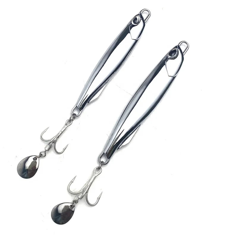 T-Bait Japanese 10g 15g 20g 30g 40g 60g 80g DUO Fishing Lure Zinc Alloy Slow Metal Jigs Hard Bait Jigging With Hook