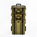 GLARY Trolley Tool case Box Organizer Shockproof Portable Tool case Box With Wheels Durable Rugged Tool Equipment Box case
