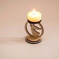 2025 New Popular 3D Creative Wooden Candle Stand Christmas Mantelpiece Decor