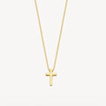 Inspire Jewelry New Christian Stainless Steel Mini Cross Charm Necklace Fast Delivery Waterproof Anniversary Jewelry for Unisex