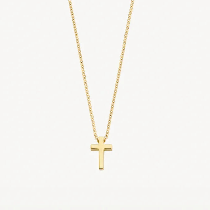 Inspire Jewelry New Christian Stainless Steel Mini Cross Charm Necklace Fast Delivery Waterproof Anniversary Jewelry for Unisex