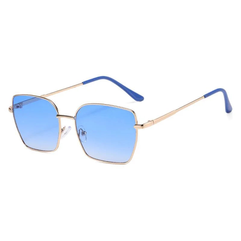 SunglassesPopular 2025 New Arrival Square Full Rim Unisex Metal Frame UV400 Protection Comfortable Multi-Color